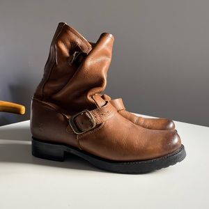 Frye Veronica brown boots sz 8.5 (fits size 8)